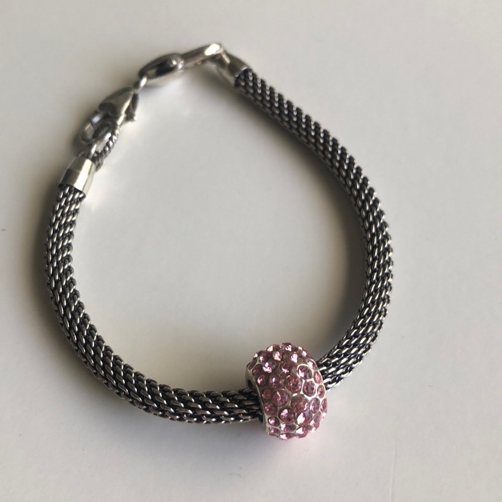 Light Pink Crystal Brighton Bead - Picture 3 of 5